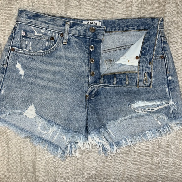 Agolde Parker Vintage Cut Off Short in Swapmeet - Picture 3 of 5